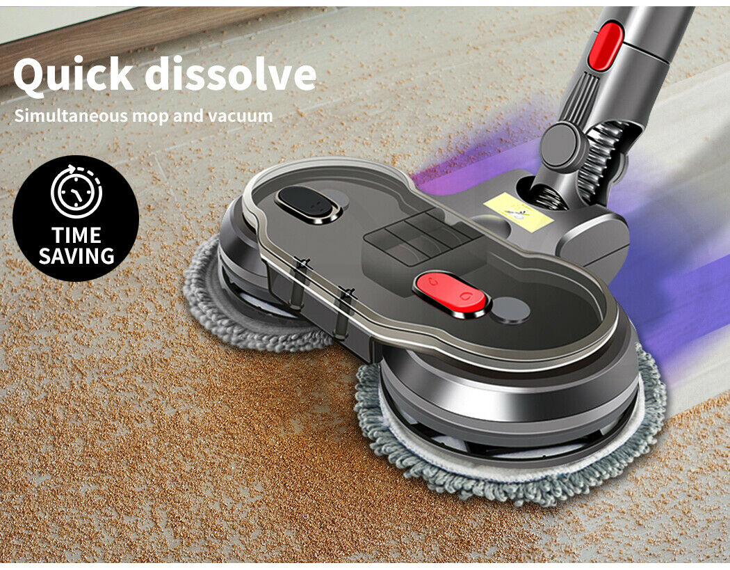 Electric Motorised Mop for Dyson V7 V8 V10 V11 Cordless Vacuum Cleaner | Premier Products